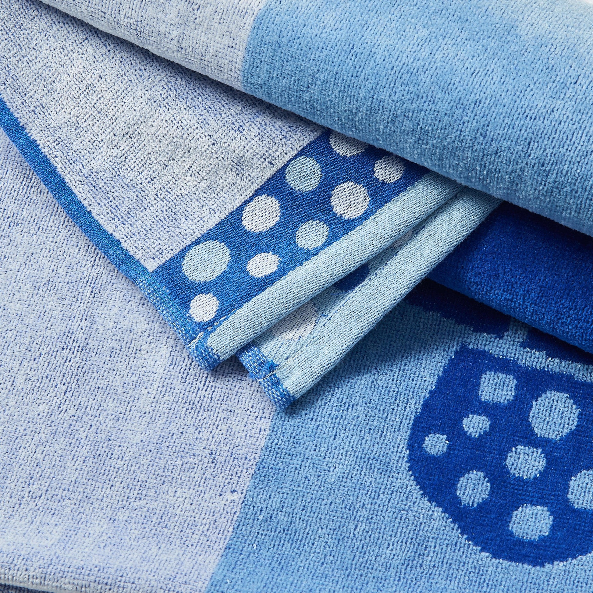 2 Pack 100% Cotton Jacquard Beach Towels - Playa Collection - - Beach Towels