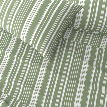 Striped Sheet Set - Elouise Collection - - Bed Sheets