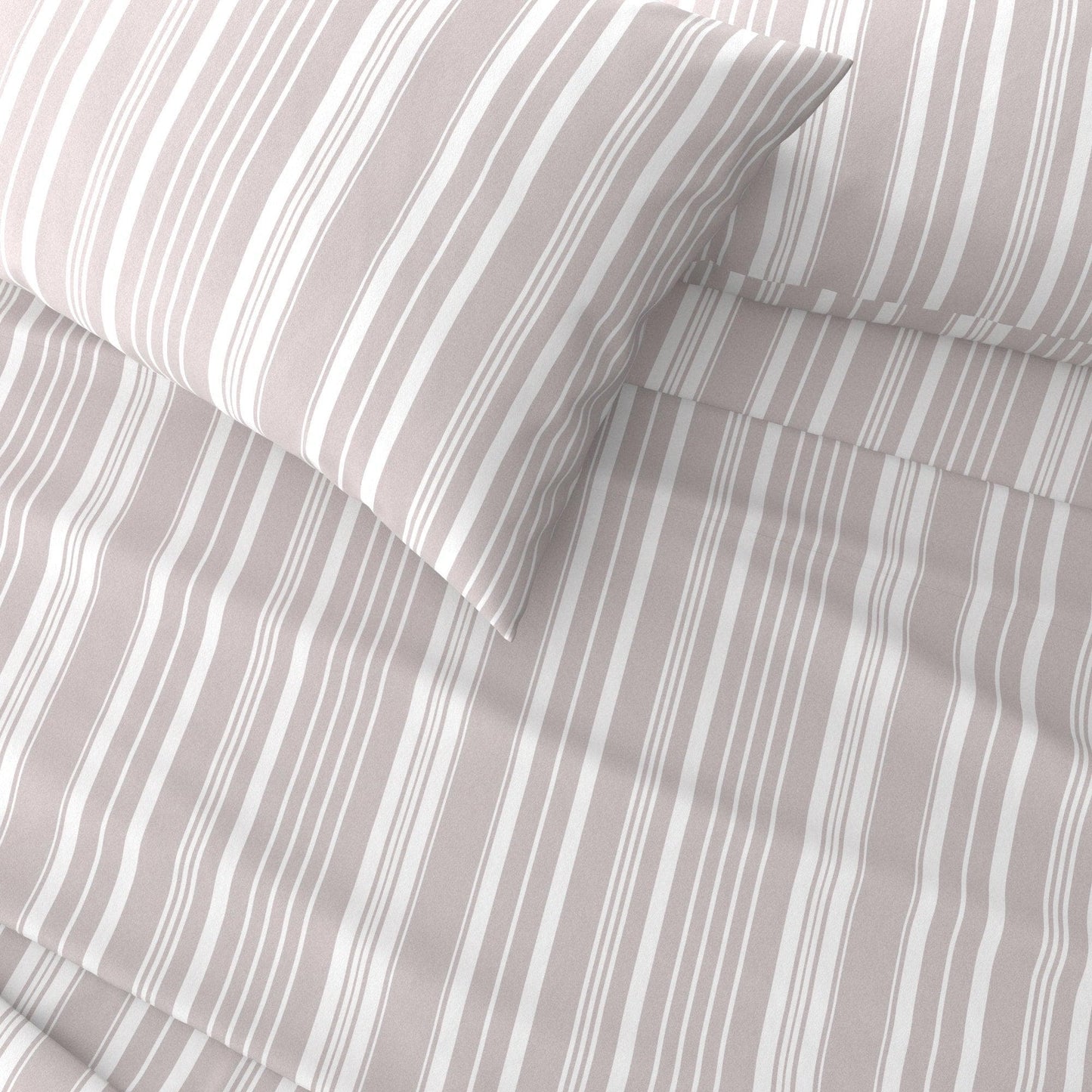 Striped Sheet Set - Elouise Collection - - Bed Sheets
