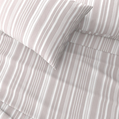 Striped Sheet Set - Elouise Collection - - Bed Sheets