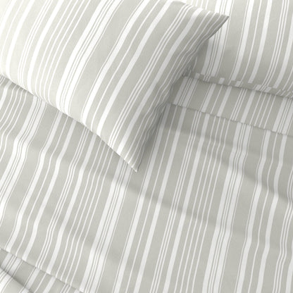 Striped Sheet Set - Elouise Collection - - Bed Sheets