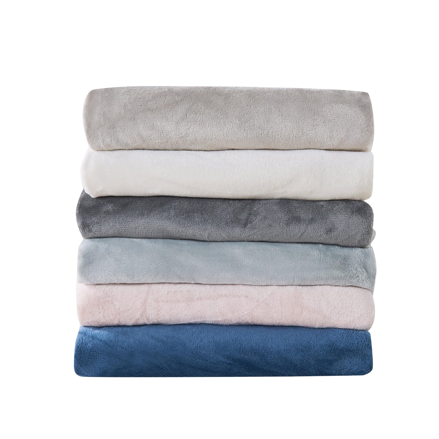 Solid Plush Fitted Sheet - Velvet Luxe Collection - - Bed Sheets