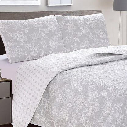 Floral Quilt - Emma Collection - - Quilts