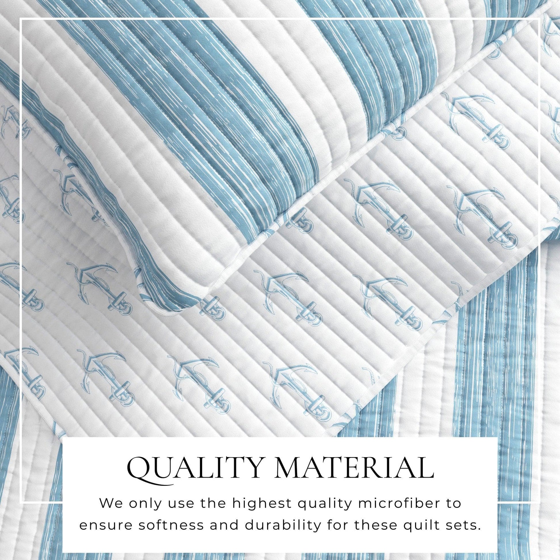 Coastal Quilt - Casco Bay Collection - - Quilts & Comforters