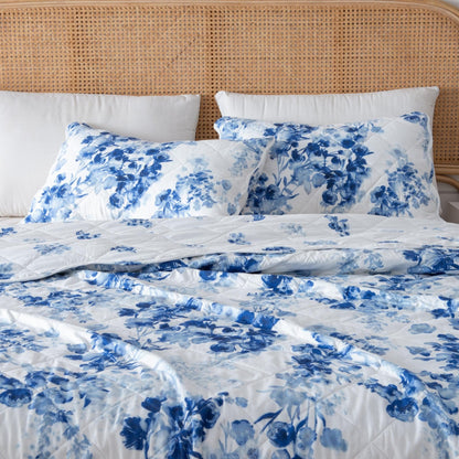 Watercolor Leaves Quilt Set - Jacqueline Collection - Jacqueline - Quilts