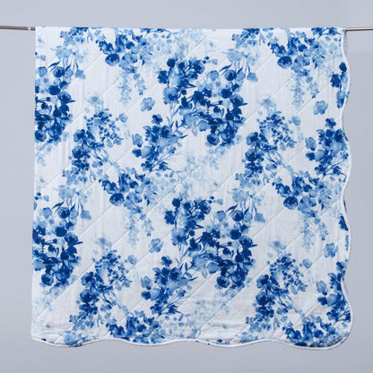 Watercolor Leaves Quilt Set - Jacqueline Collection - - Quilts