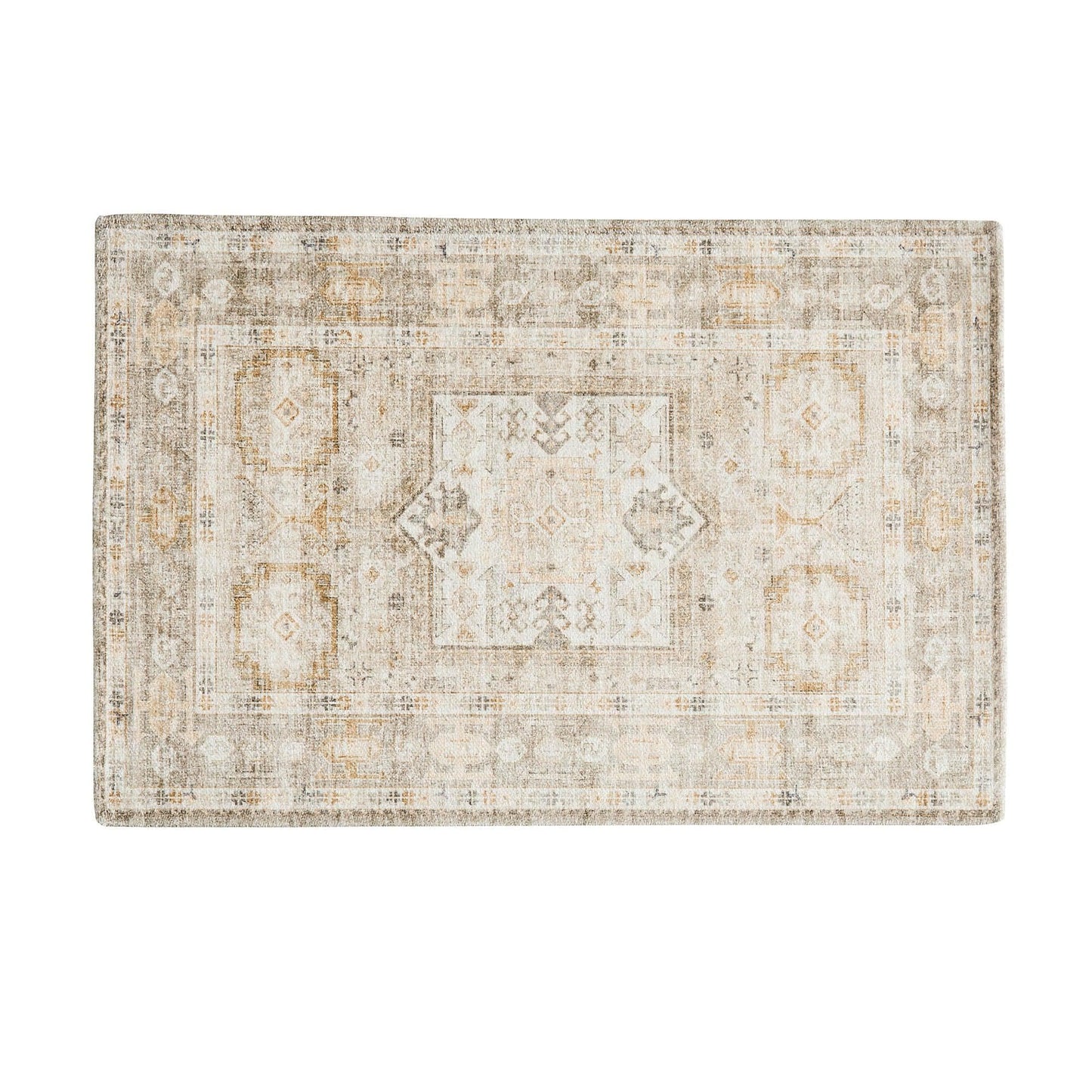 Medallion Machine Washable Accent Rug 2' x 3' - Nava Collection - - Rugs