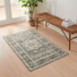 Medallion Machine Washable Accent Area Rug 3' x 5' - Nava Collection - 3’ x 5’ Green - Rugs