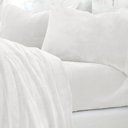 Solid Plush Sheet - Velvet Luxe Collection - - Sheets