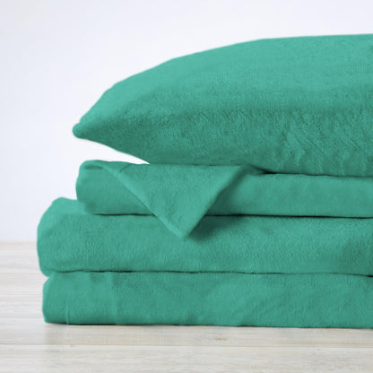 Solid Plush Sheet - Velvet Luxe Collection - - Sheets