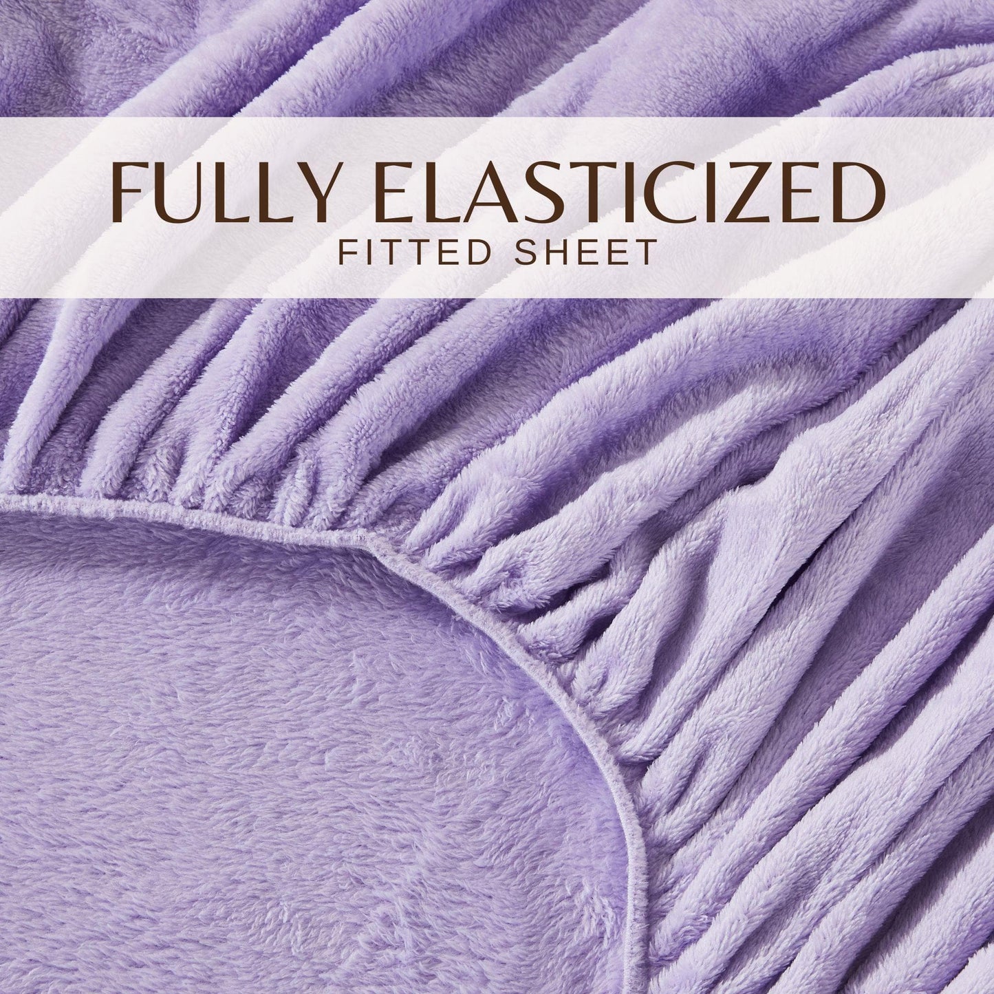 Solid Plush Sheet - Velvet Luxe Collection - - Sheets
