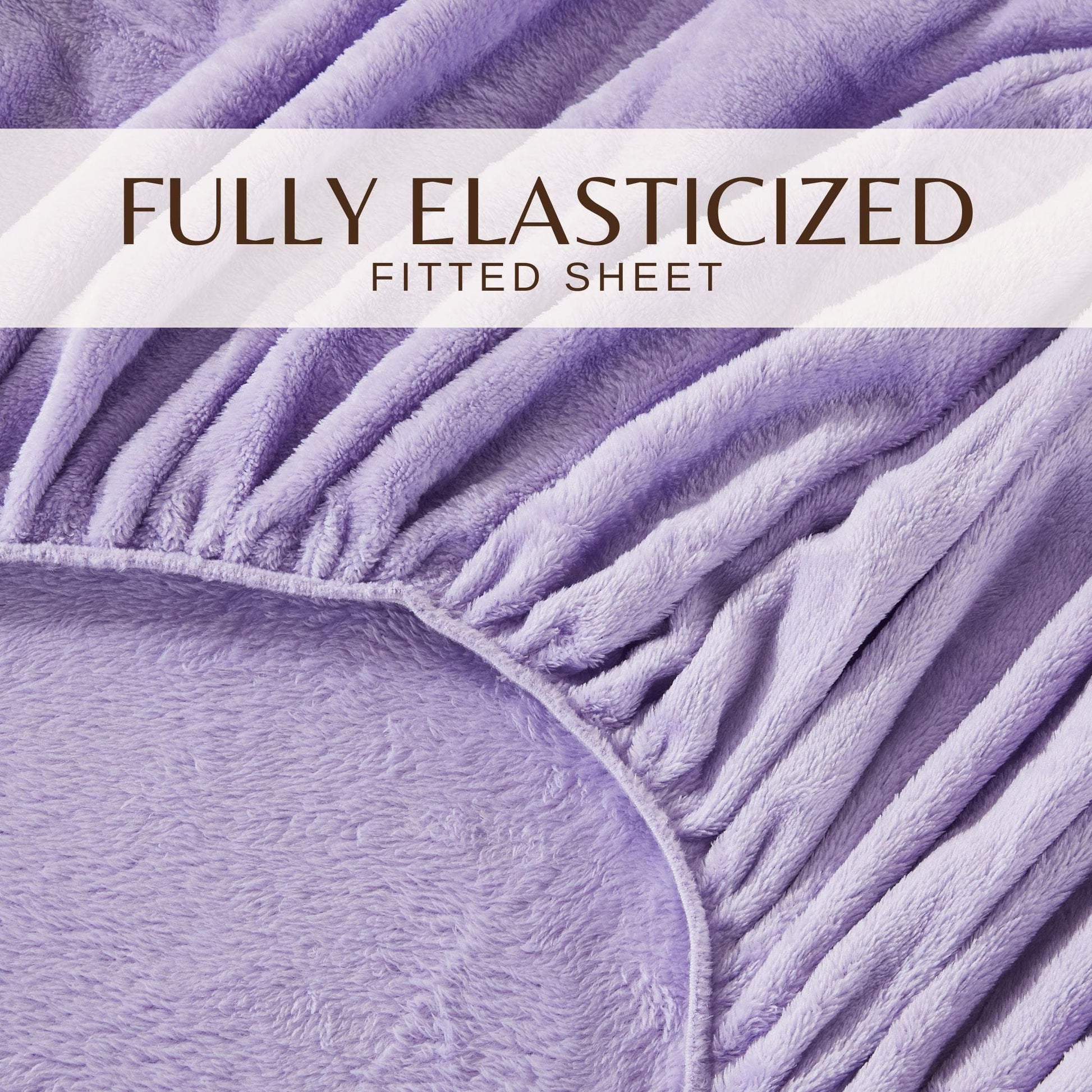 Solid Plush Sheet - Velvet Luxe Collection - - Sheets