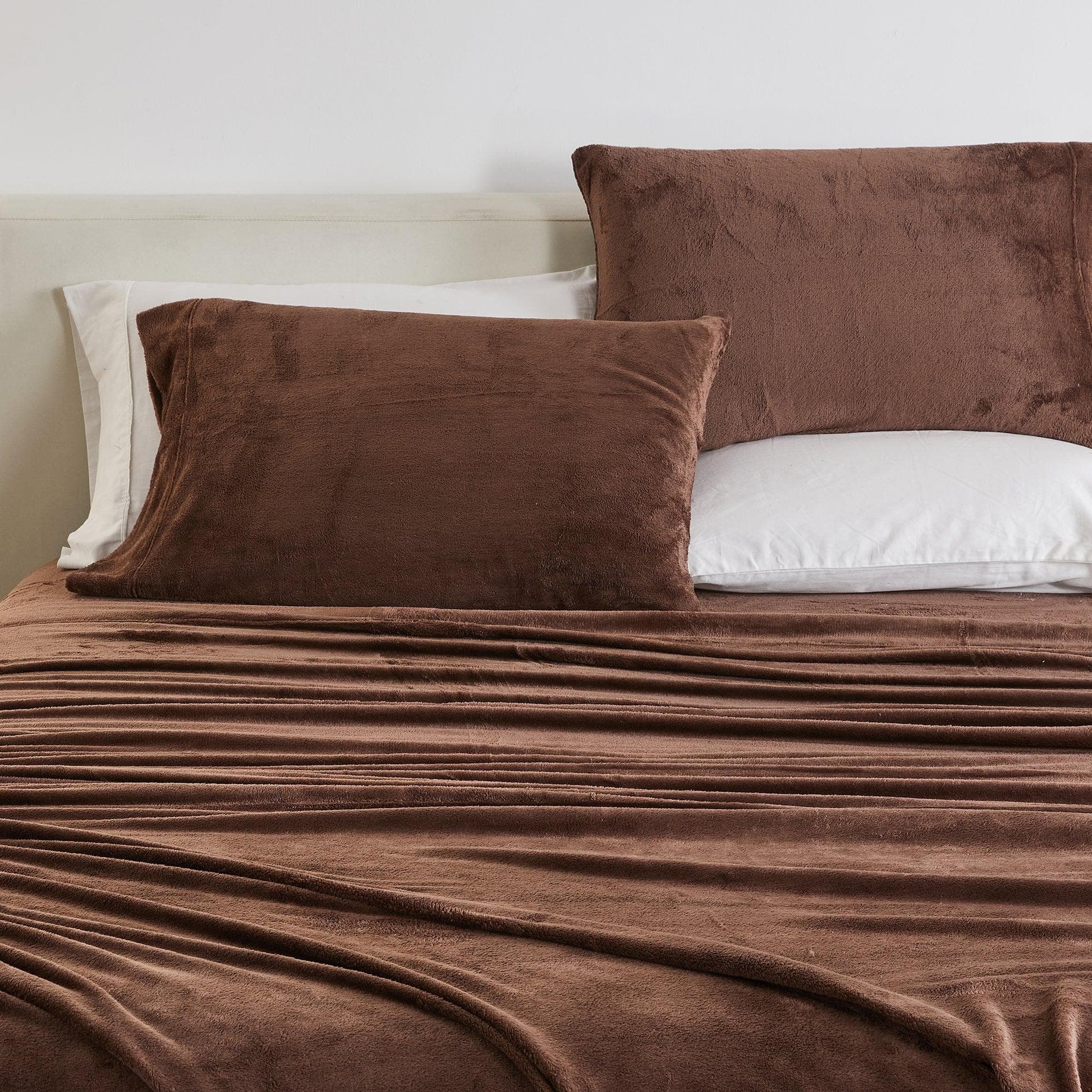 Solid Plush Sheet - Velvet Luxe Collection - - Sheets