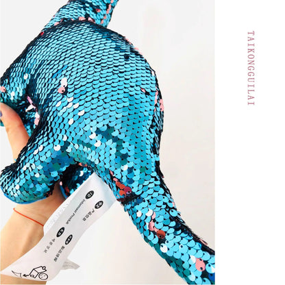 Sequin Dinosaur Color Changing Pillows Toy Kia Day Design