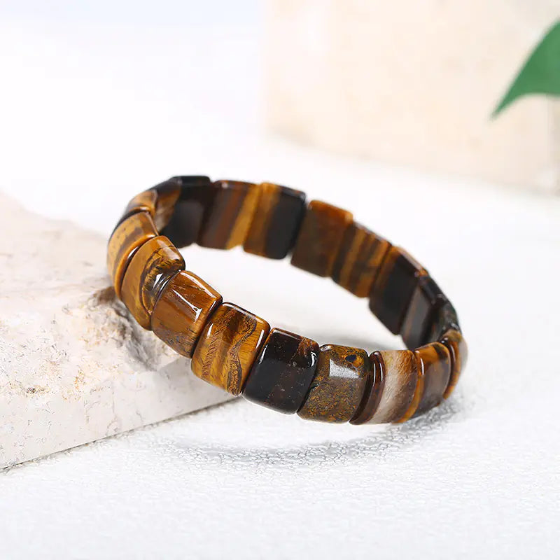 Agate Tiger Eye Bracelet for All Genders - Kia Day Design