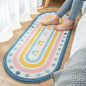 Oval Imitation Cashmere Carpet - Kia Day Design