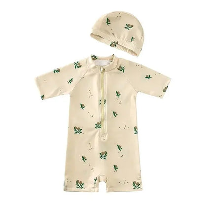 Baby Boy Swimsuit One-Piece Swimming Jumpsuit