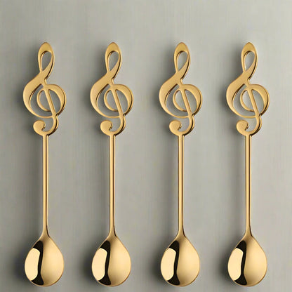 Musical Note Coffee Spoons - Kia Day Design