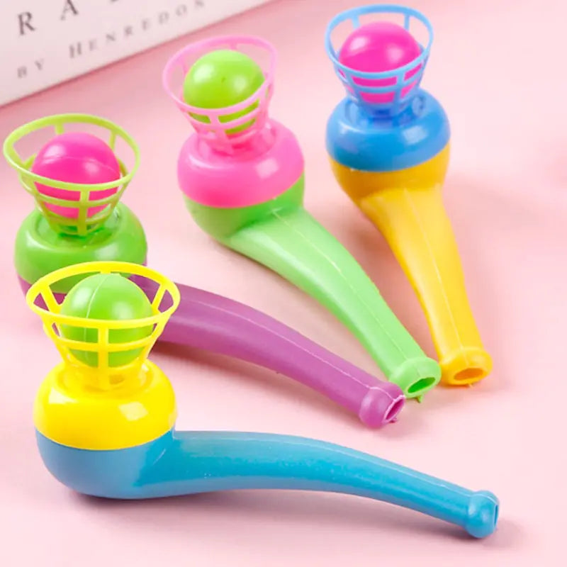 2 Pack Hanging Blowpipe Bat Board Game for Kids - - game