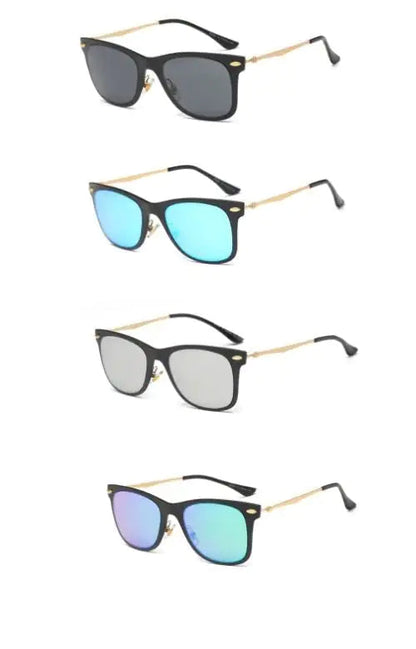 Classic Horn Rimmed Square Fashion Sunglasses Kia Day Design