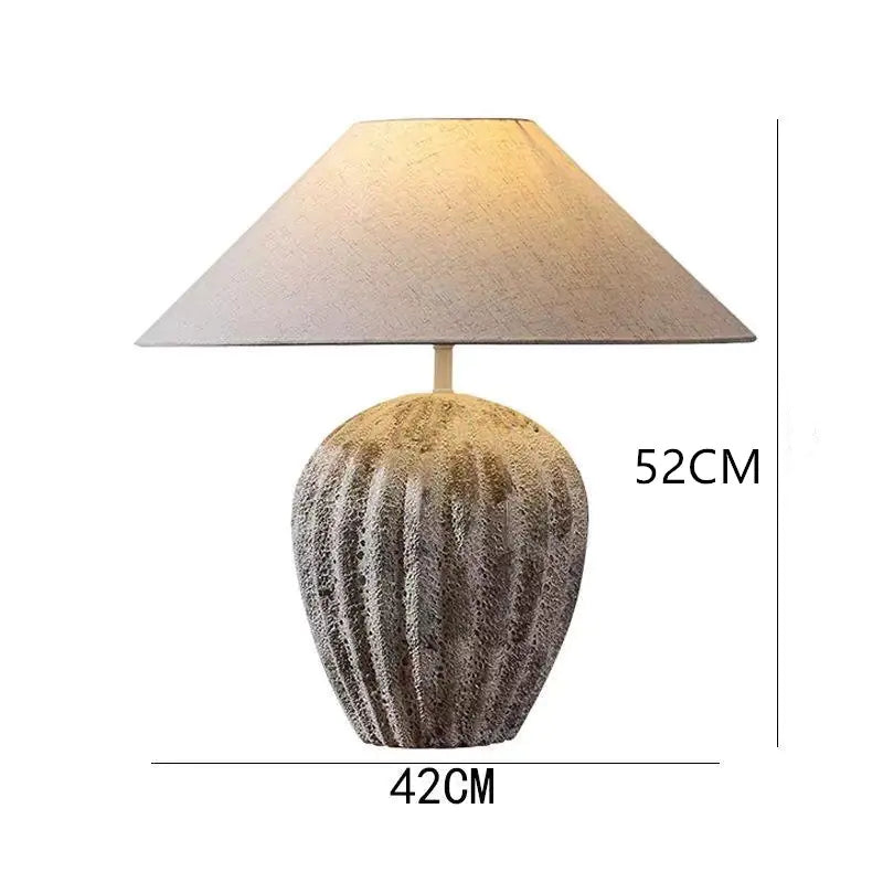 Zhongshan Ceramic Table Lamp - Vintage Japanese Style Kia Day Design