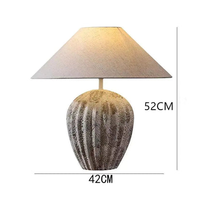 Zhongshan Ceramic Table Lamp - Vintage Japanese Style Kia Day Design