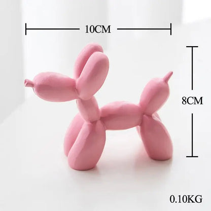 Nordic Resin Balloon Dog Statue Kia Day Design