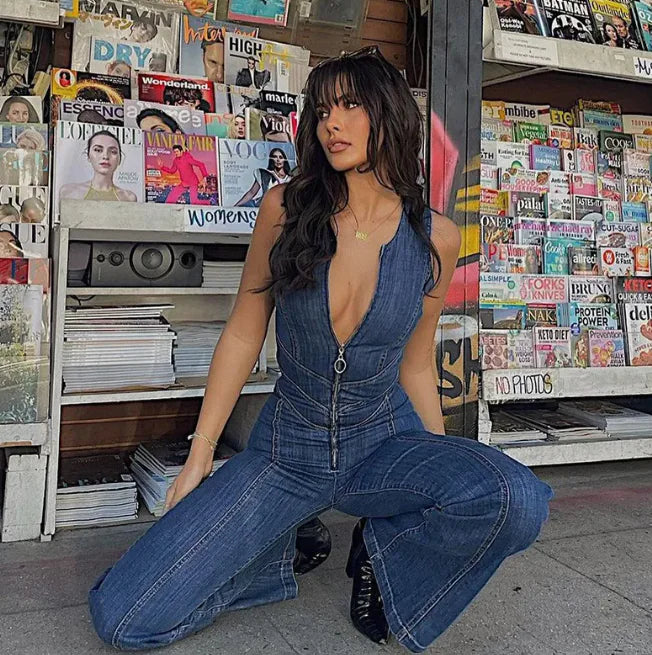 Denim Jumpsuit