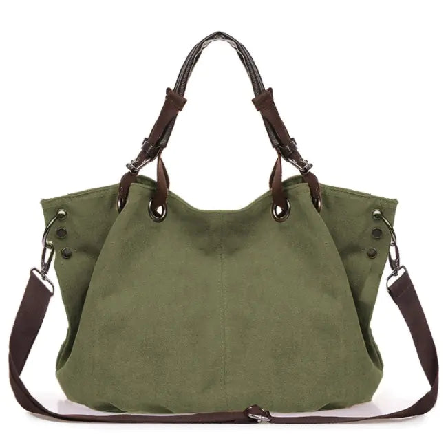 Large Capacity Canvas Bag - Kia Day Design