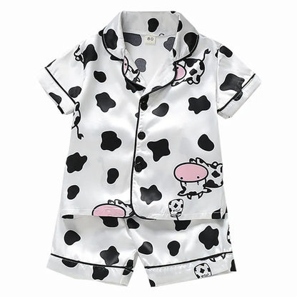 Childrens Pajamas Set Baby Suit Multicolored Extra Large 4T 107