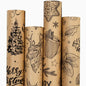 MAYPLUSS Kraft Christmas Wrapping Paper Jumbo Roll - Kraft Paper - wrapping paper