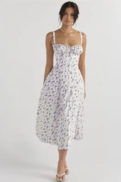 Ladies Square Neck Sundress - Kia Day Design