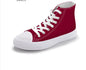 High Top Canvas Sneakers - Kia Day Design