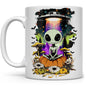 Halloween Alien Mug - 11oz -