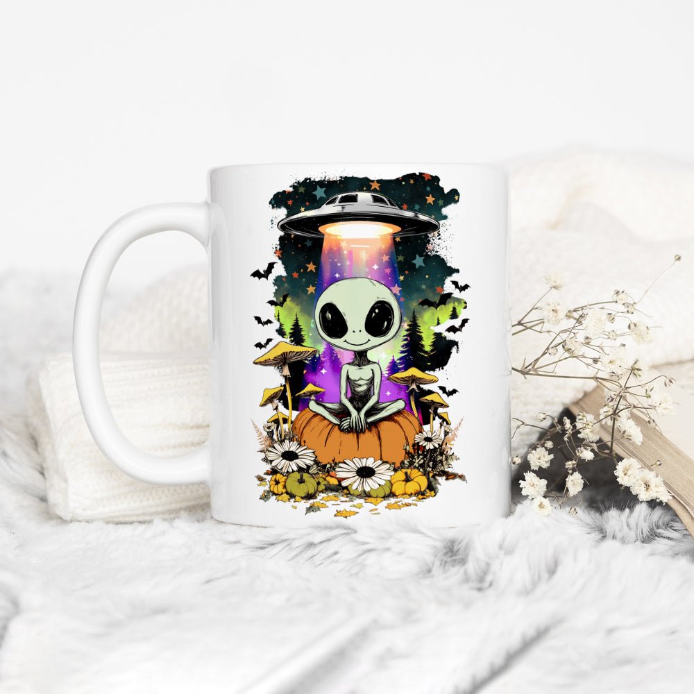 Halloween Alien Mug - -