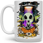 Halloween Alien Mug - 15oz -