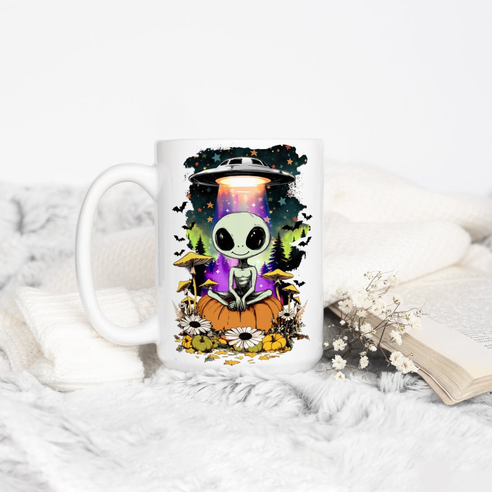 Halloween Alien Mug - -