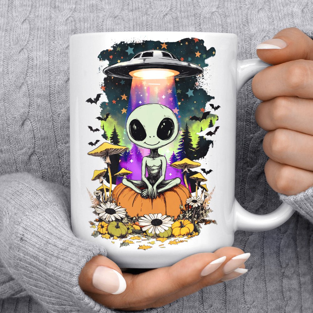 Halloween Alien Mug - -
