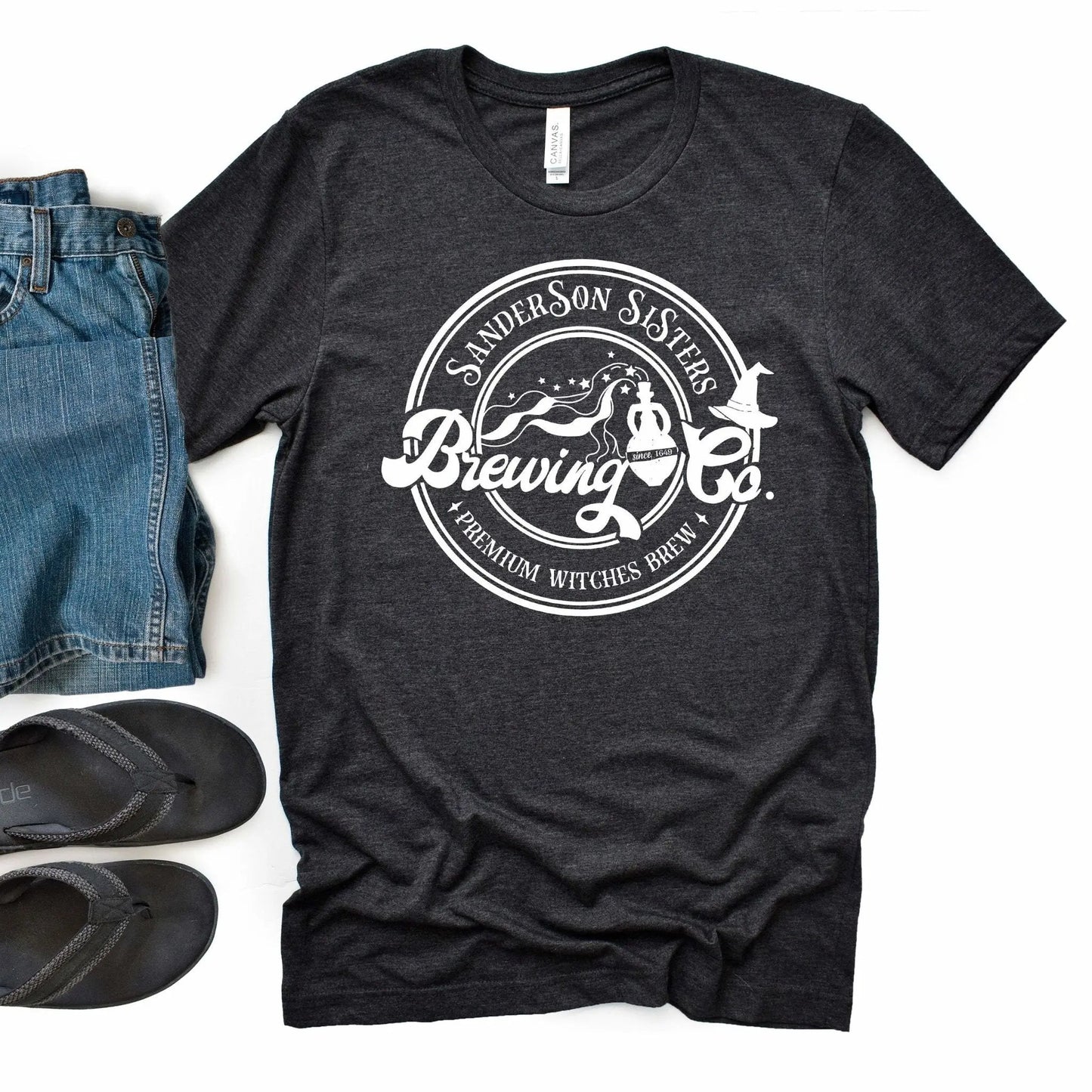 Halloween Tshirt, Sanderson Sisters Brewing Company T-shirt - -