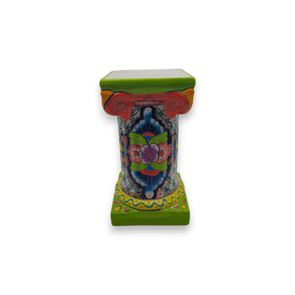 Colorful Talavera Bird Bath | Hand-Painted Ceramic Garden Art- The Talavera Hub- {{Product type}}