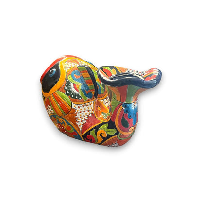 Talavera Fish Planter Hand-Painted Mexican Ceramic Decor - - Talavera Planter
