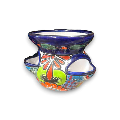Talavera Strawberry Planter Hand-Painted Mexican Pot - - Talavera Planter