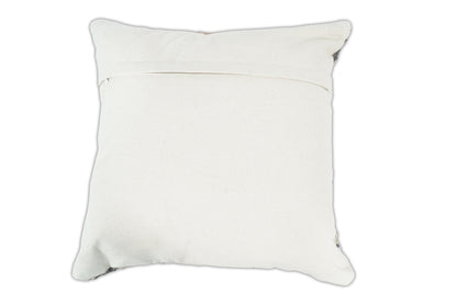 Hand Woven Boho Rust and Charcoal Jute and Wool Tribal Accent Pillow, Cushion | PL11 - - All Products
