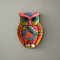 Small Guerrero Owl Wall Decor | Handmade Mexican Ceramic Accent- The Talavera Hub- {{Product type}}