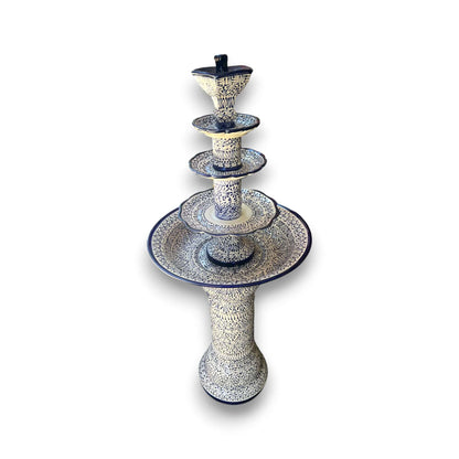 Handmade Talavera Fountain Vibrant Mexican Artwork - - Talavera Fountain