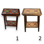 Talavera Tile End Table | Handmade Mexican Wood Accent Furniture- The Talavera Hub- {{Product type}}