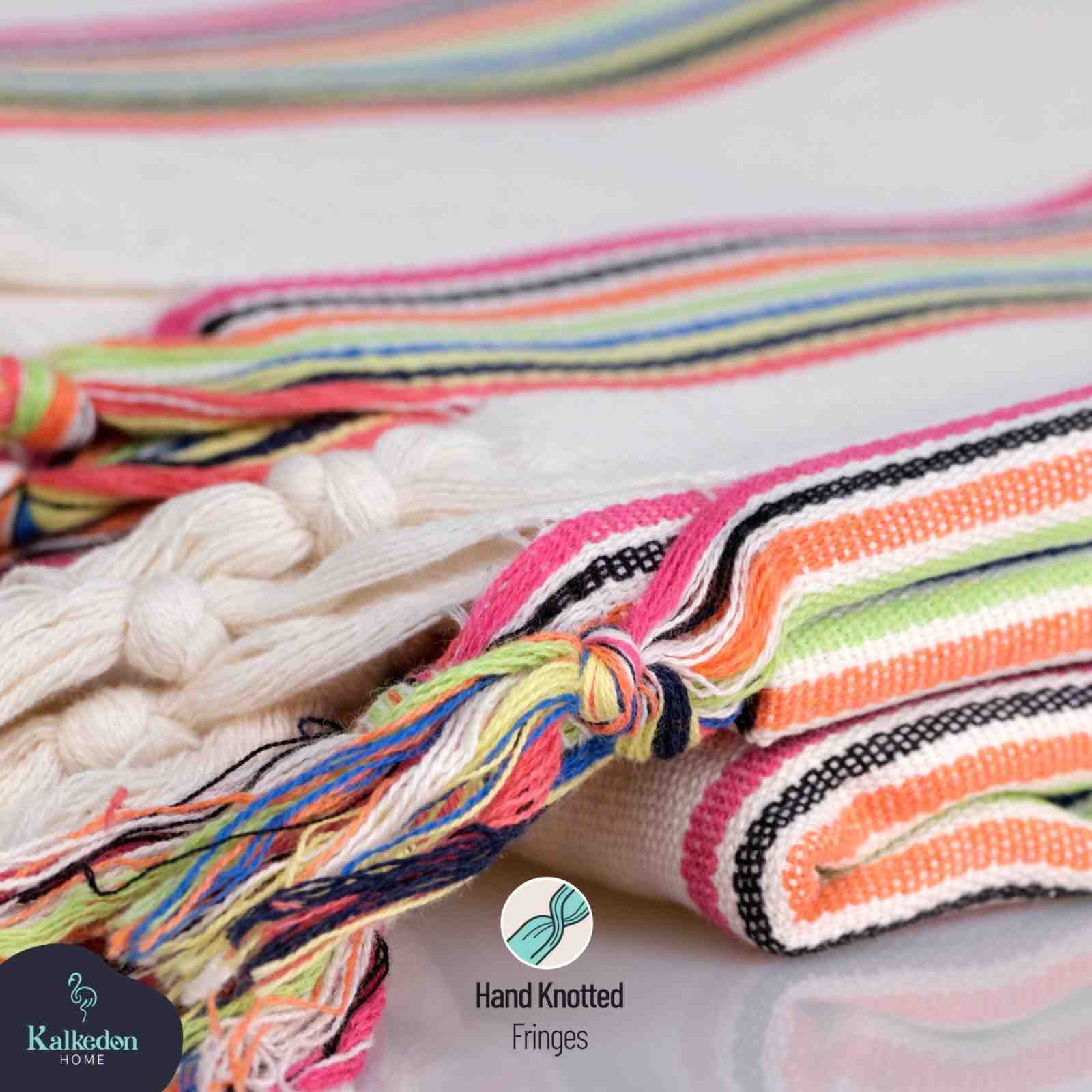 Rainbow Turkish Blanket - - Blanket