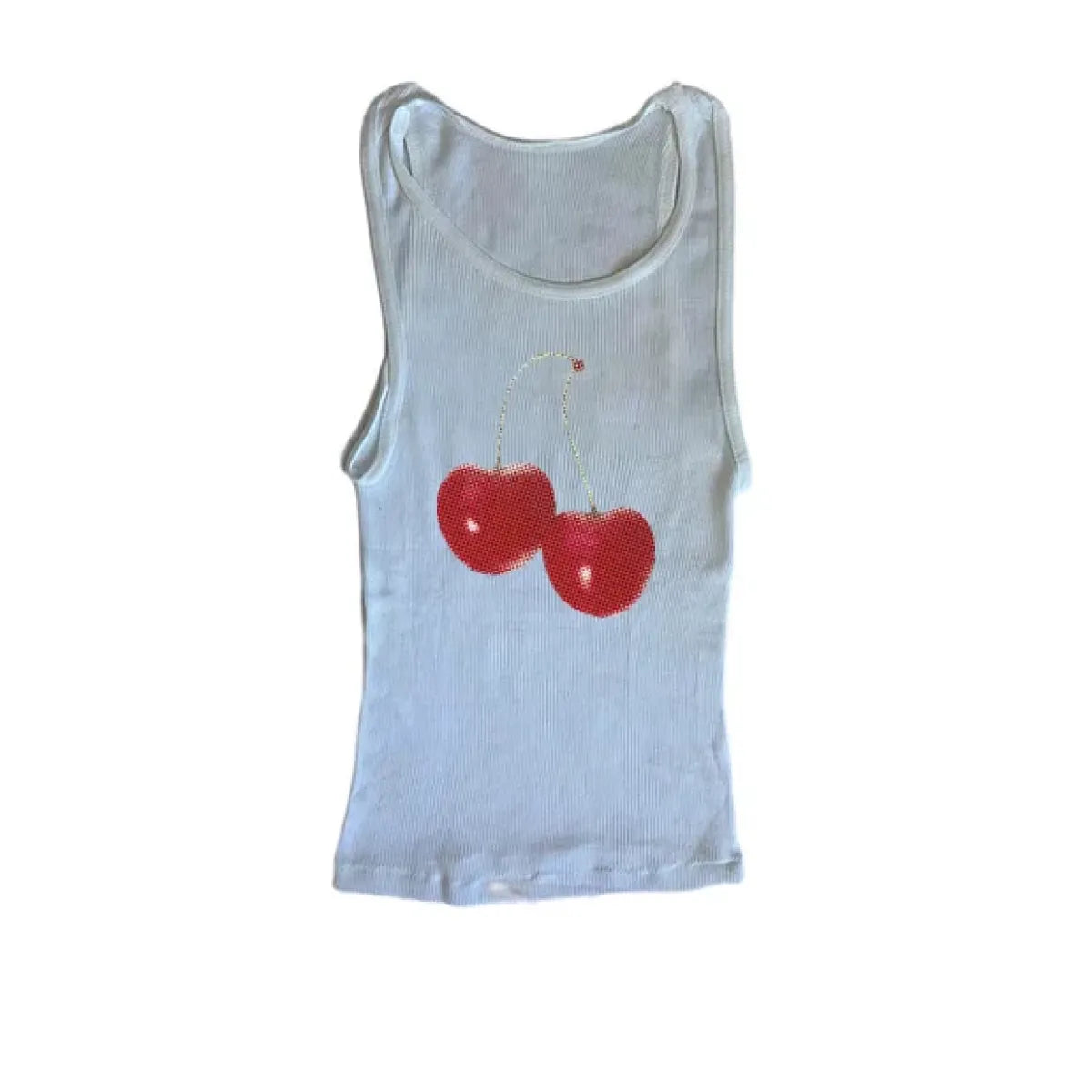 Harajuku Cherry Graphic Print T-Shirt - -