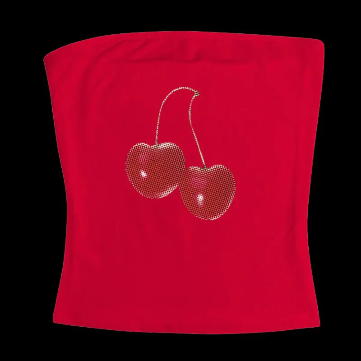 Harajuku Cherry Graphic Print T-Shirt - -