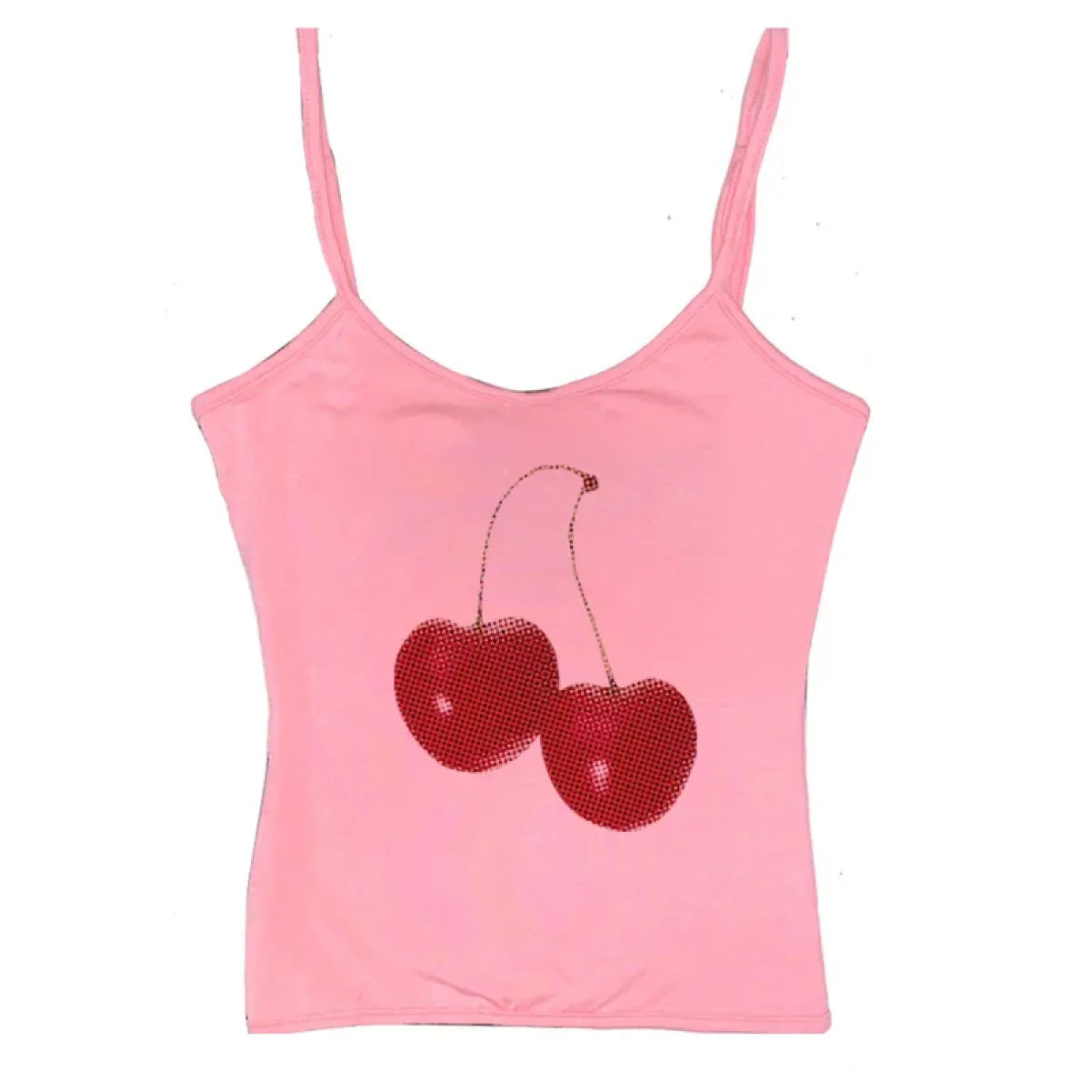 Harajuku Cherry Graphic Print T-Shirt - -
